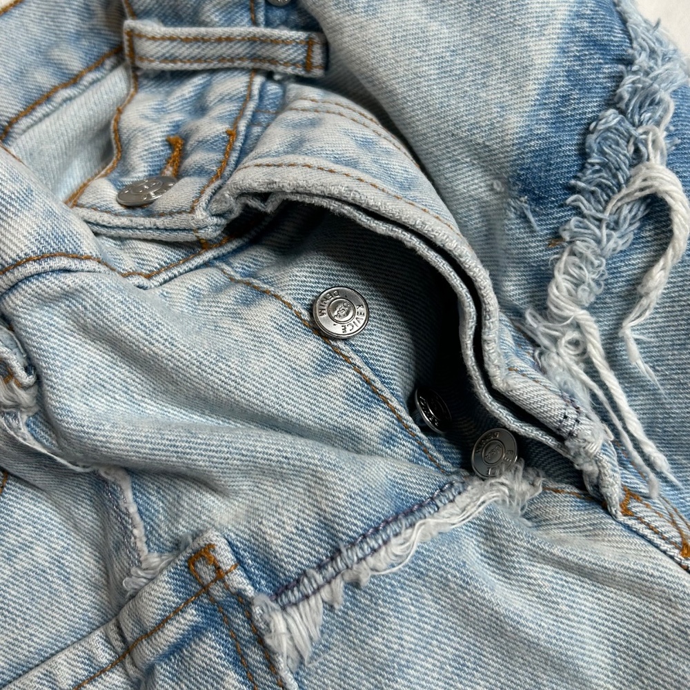 Revice Matchmaker Patch Denim Jean Button Fly Sho… - image 7